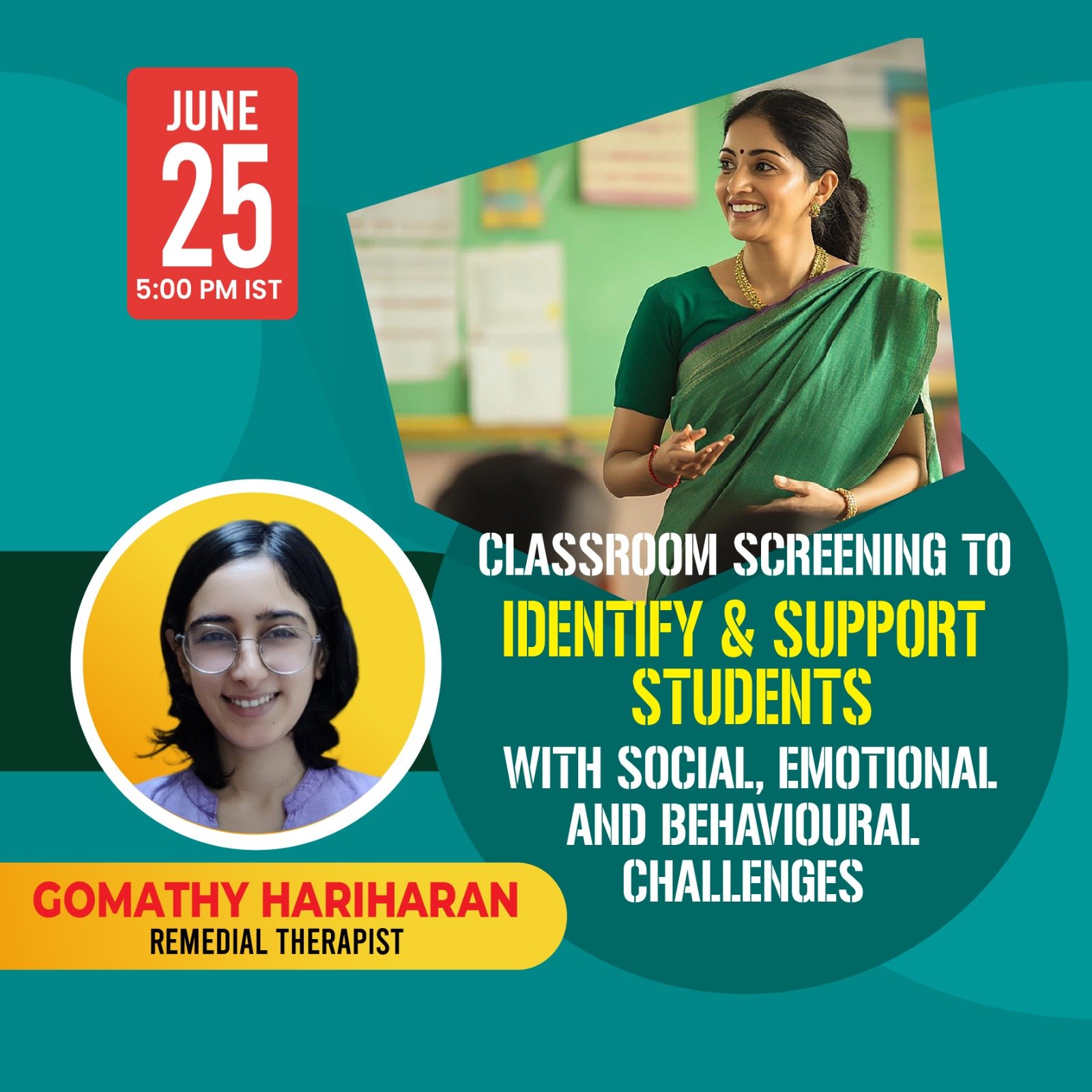 Classroom Screening to Identify & Support Students with Social, Emotional and Behavioural Challenges